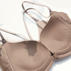 Women's Beauty Back Underwear Set with Front Buckle