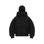 Fleece-lined Double Hooded Sweater