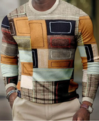 3D Pullover Casual Long Sleeve T-Shirts for Men | Streetwear