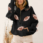 Women's Casual Loose Long-Sleeved Hooded Sweater