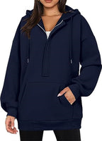 Women's Solid Color Versatile Hoodie | Streetwear