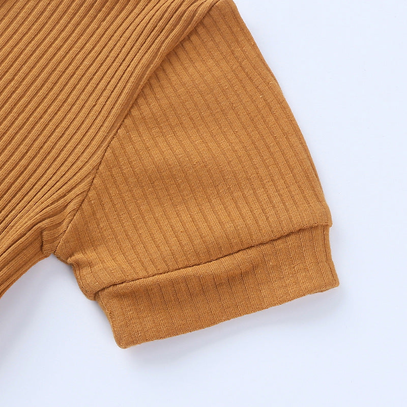Fashionable Summer Baby Bodysuit - Multiple Colors Available