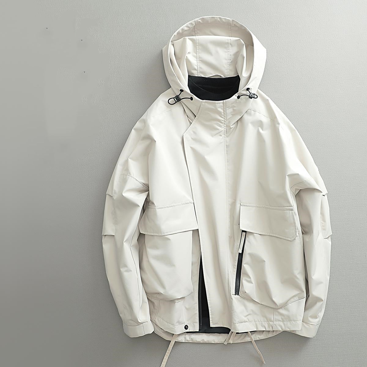 Retro Japanese Windproof Outdoor Jacket for Men