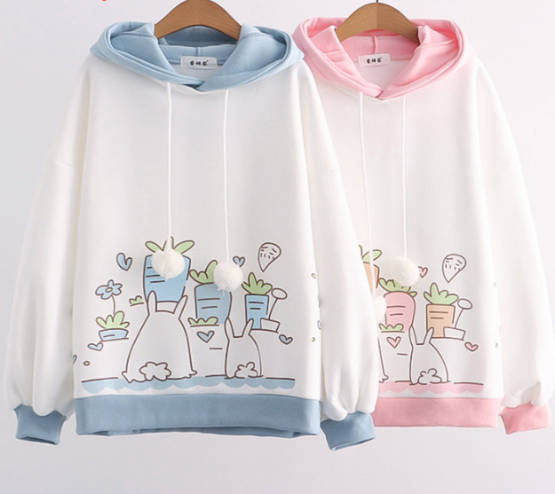 Thick Velvet Sweater for Junior High Students