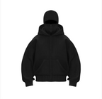 Fleece-Lined Double Hood Sweater