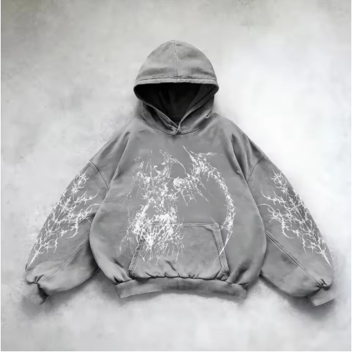 Urban Vibe Hooded Y2K Streetwear Sweatshirt | Streetwear