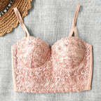 Lace Spaghetti-Strap Camisole Top for Women
