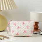 [Unpriced] Bow Clutch Cosmetic Bag | Faith Accessory