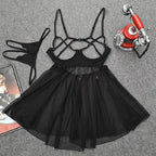 Lingerie Nightdress with Adjustable Straps and Temptation
