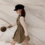 Korea Women's Fashion Trench Coat with Belt K423