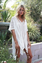 Loose Knit Bikini Cover-Up for Vacations