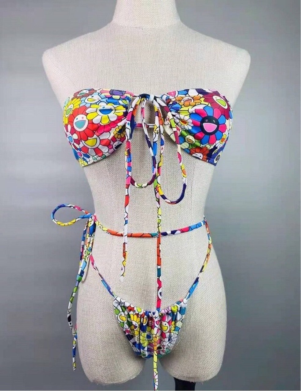 Women's Sunflower Print Bikini