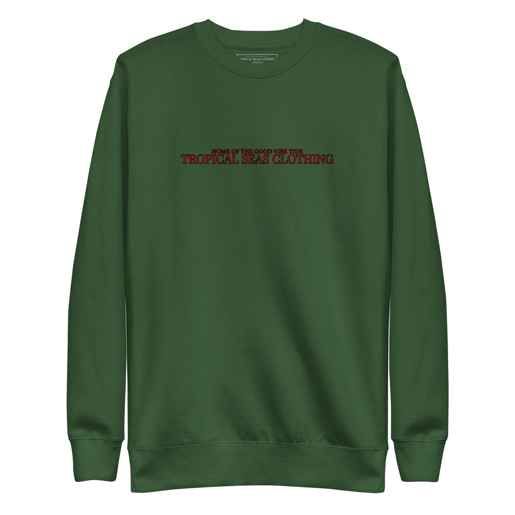 Premium Sunset Palms Sweatshirt | Streetwear