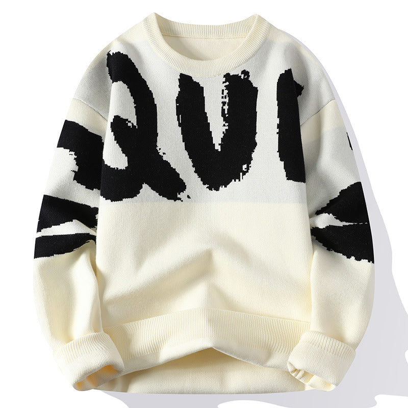 Trendy Men's Thick Sweater