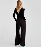 Velvet T-Shirt with Beaded Design, Bodysuit Top