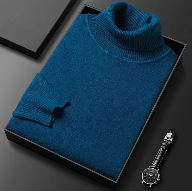 Turtleneck Pullover Sweater | Streetwear
