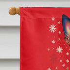 Miniature Pinscher Holiday Christmas House Flag