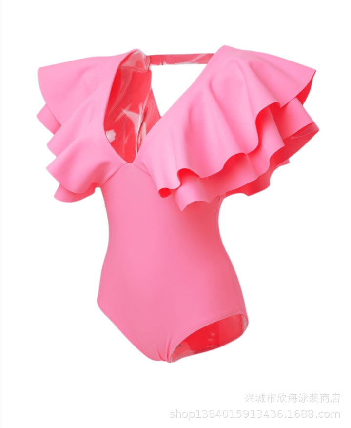2020 New Slimming Ruffled Women's Swimsuit Bikini