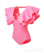 2020 New Slimming Ruffled Women's Swimsuit Bikini