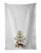 Shepherd Pit Mix #1 Christmas Tree Kitchen Towel Set of 2