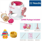 DIY Knitting Machine Smart Weaving Knit Rotating Toy Scarf Sock