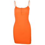 Women's Summer Sexy Halter Dress in Bright Colors
