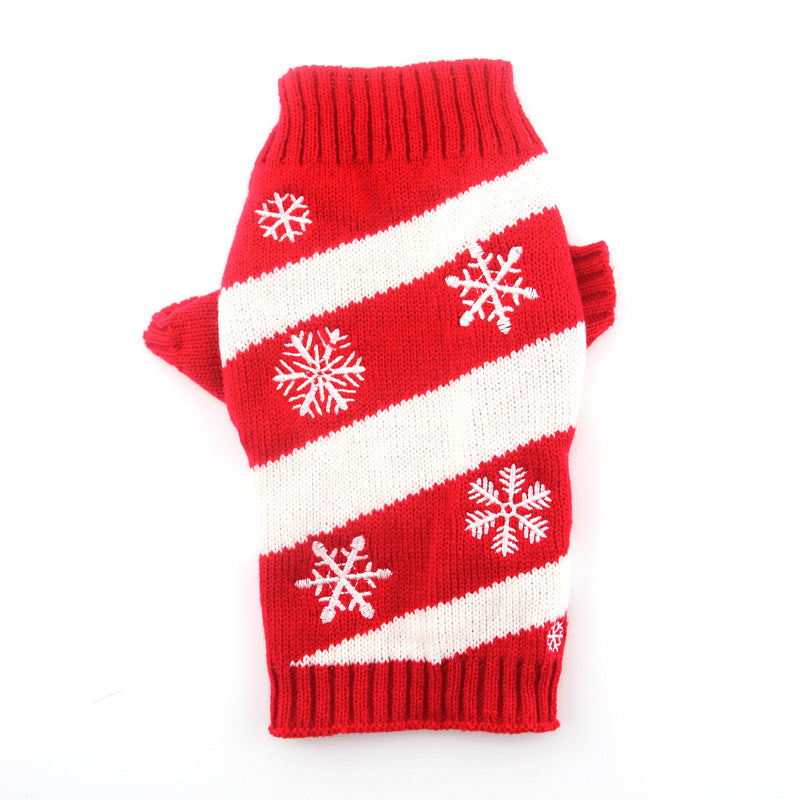 Christmas Pet Sweater for Dogs - Festive Knitwear