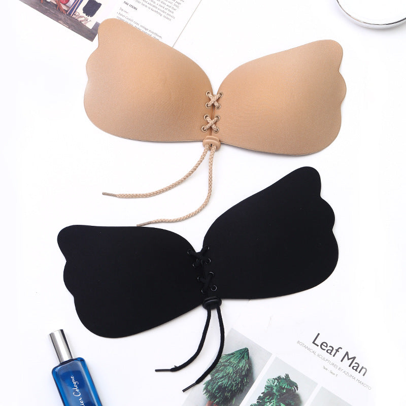 Silicone Bra with Adhesive Straps and Lingerie