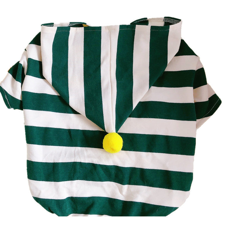 Striped Hoodie for Dogs - Summer Stretch Apparel