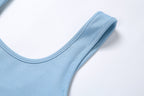 High-Waisted Athletic Bodysuit Shorts for Women