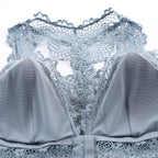 Lace Wireless Front Closure Bra Lingerie