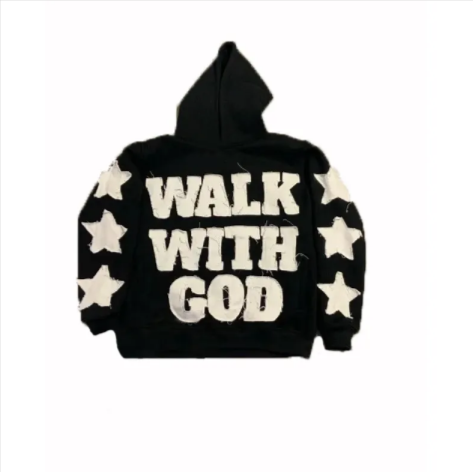 Hip-Hop Letter Embroidered Hoodie | Streetwear