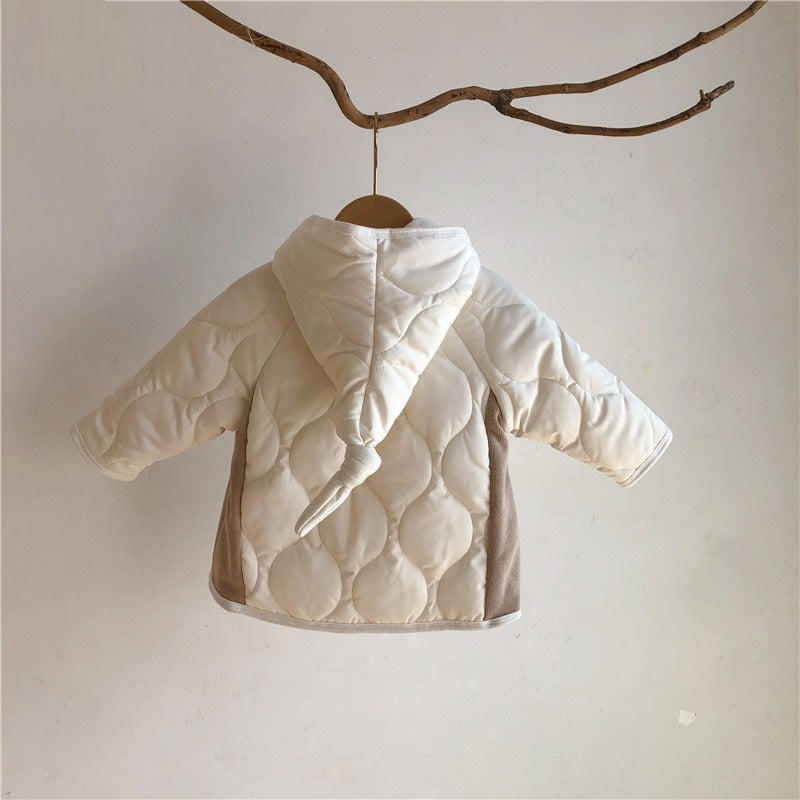 Fleece Baby Outing Coat for Autumn and Winter