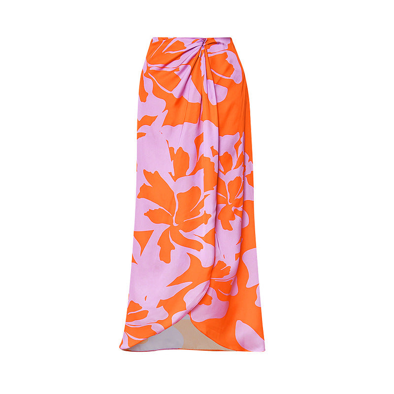 2023 Women's Ruffled Edge Swimsuit Set for Vacation