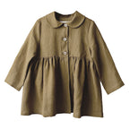 Baby Girls' Long Trench Coat