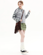 Gradient Lace Sweater