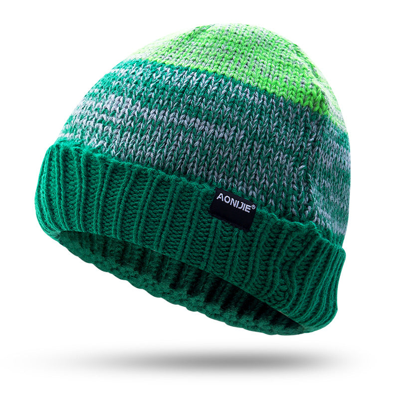 Running Wool Hat | Embroidered Cap
