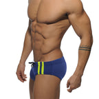 UXH Color-Block Minimalist Swim Trunks with Cups