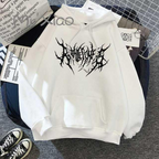Solid Color Pocket Printed Hoodie | Streetwear
