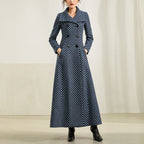 Mid-Length High-End Women's Woolen Coat