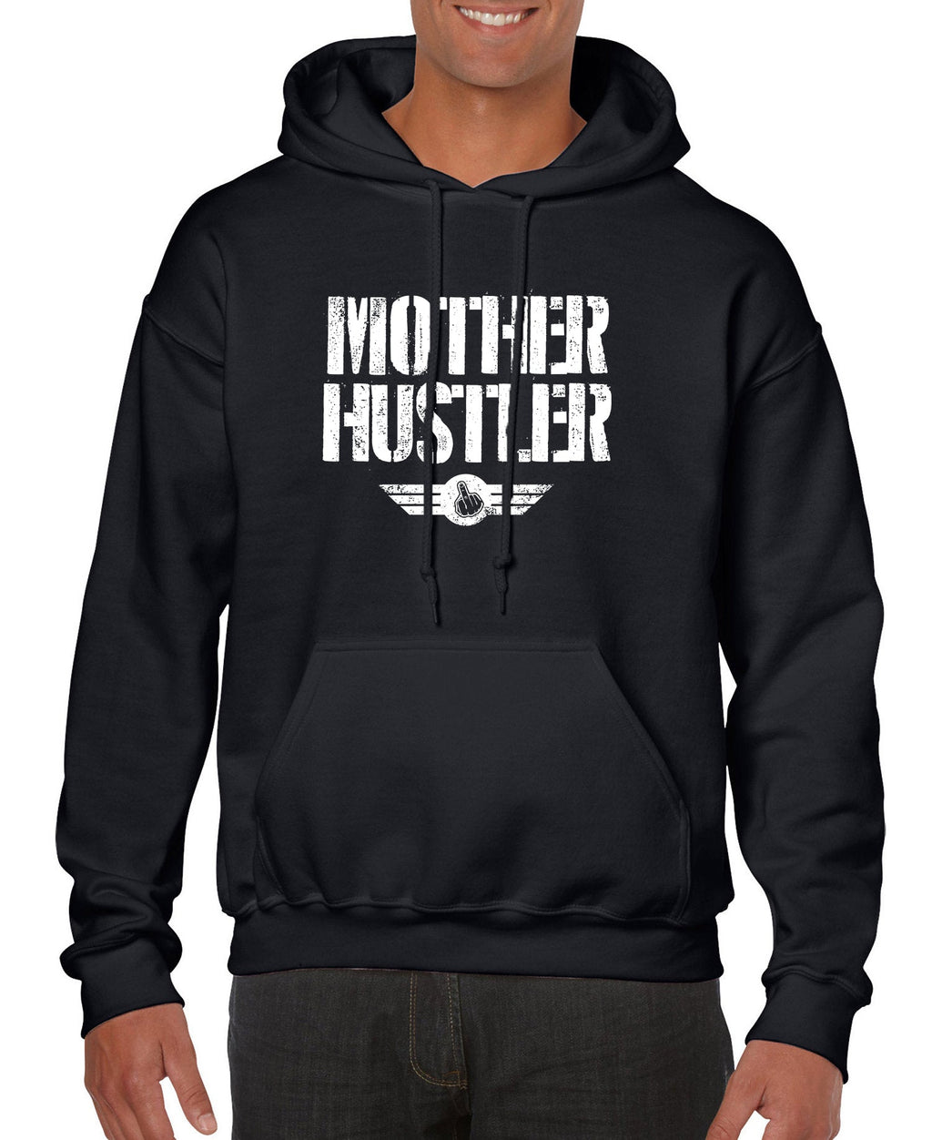 Mother Hustler Men’s Hoodie | Streetwear