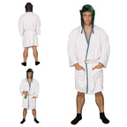 White Robe Costume for Christmas and Halloween