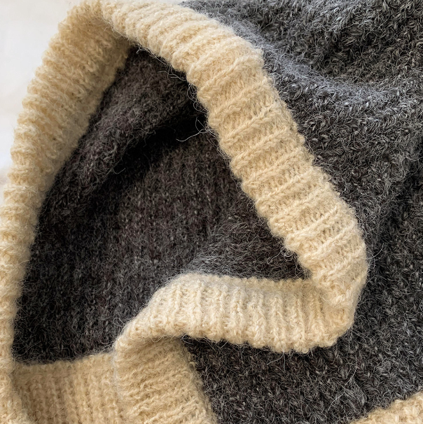 Warm Scarf with Integrated Ear Protection Wool Cap | Embroidered Cap