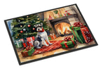 Schnauzer Cozy Christmas Doormat