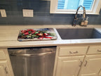 Christmas Bows & Ribbons Dish Drying Mat