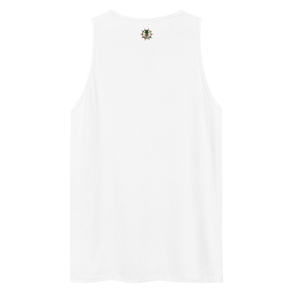 Men's Premium Island Life Tropical Tank Top