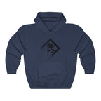 Korean Printed Long Sleeve Slouchy Hoodie | Streetwear