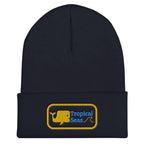 Lil Whale Cuffed Beanie | Embroidered Cap