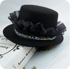 Christmas Pet Party Hat - Seasonal Style (One Piece) | Embroidered Cap