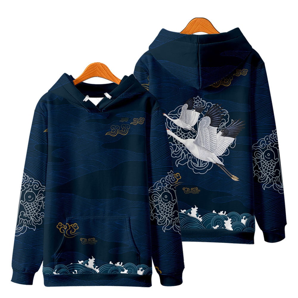 Women's Snow Mountain Digital Print Hoodie | Streetwear